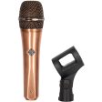 Telefunken M81 Supercardioid Dynamic Handheld Vocal Microphone, Antique Copper Supply