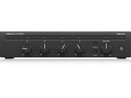 Lab Gruppen CMA1201 120W Commercial Mixer Amplifier with 4 Inputs Hot on Sale