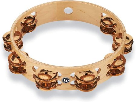 Latin Percussion LP380B-BZ PRO 10 Double Row Tambourine - Bronze For Discount