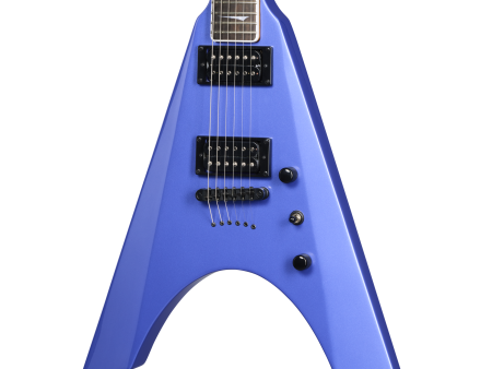 Kramer Nite-V Electric Guitar - Royal Blue Metallic on Sale