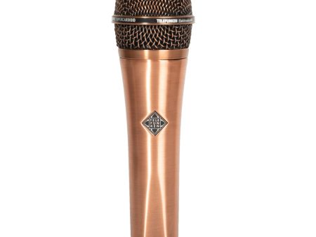 Telefunken M81 Supercardioid Dynamic Handheld Vocal Microphone, Antique Copper Supply