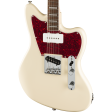 Squier Limited Edition Paranormal Offset Telecaster SJ - Laurel Fingerboard, Tortoiseshell Pickguard, Olympic White For Cheap