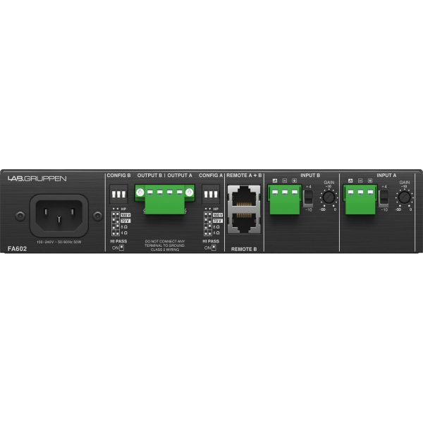 Lab Gruppen FA602 2 x 60W Commercial Amplifier Online Hot Sale