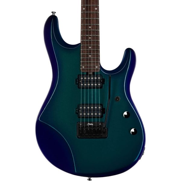 Sterling by Music Man JP60 John Petrucci Guitar - Mystic Dream, Black Hardware Online Sale