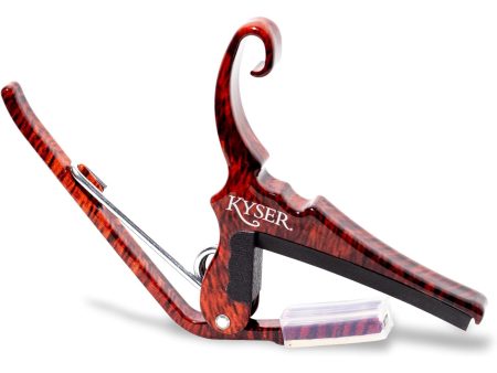 Kyser KG6RWA Rosewood Quick Change Capo for Acoustic Guitar Online Sale