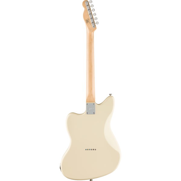 Squier Limited Edition Paranormal Offset Telecaster SJ - Laurel Fingerboard, Tortoiseshell Pickguard, Olympic White For Cheap