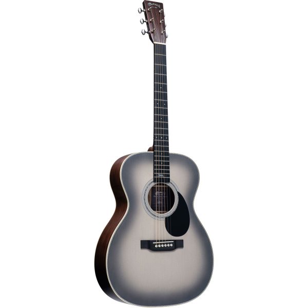 Martin OMJM John Mayer 20th Anniversary Acoustic Electric Guitar - Platinum Gray Burst Online now