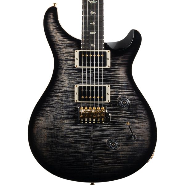 PRS Custom 24 10 Top Electric Guitar, Charcoal Burst Sale