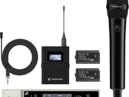 Sennheiser EW-DX MKE 2 835-S Combo Wireless Handheld and Lavalier Mic System - R1-9 For Discount