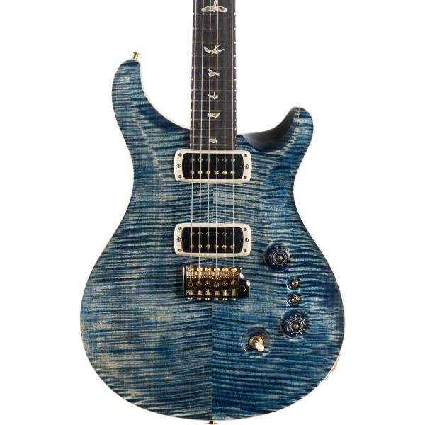 PRS Custom 24-08 10 Top Electric Guitar - Faded Whale Blue Supply