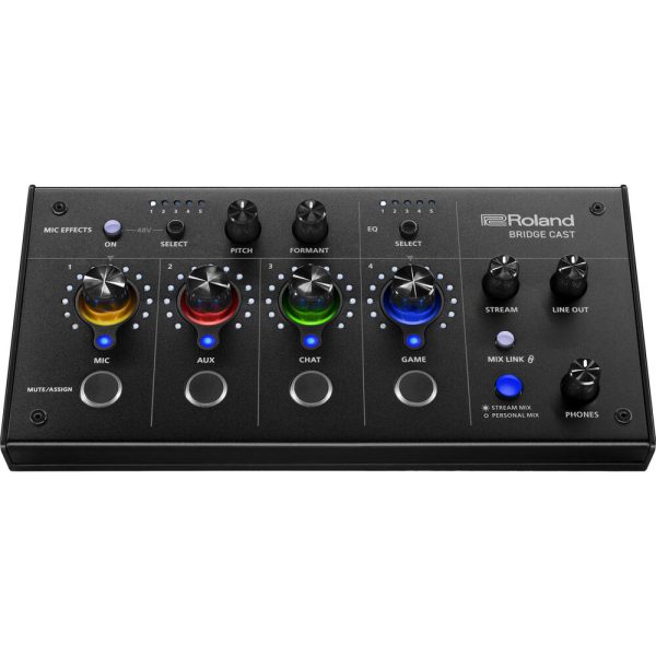 Roland BRIDGE CAST Dual-Bus Streaming Gaming Mixer Online Hot Sale