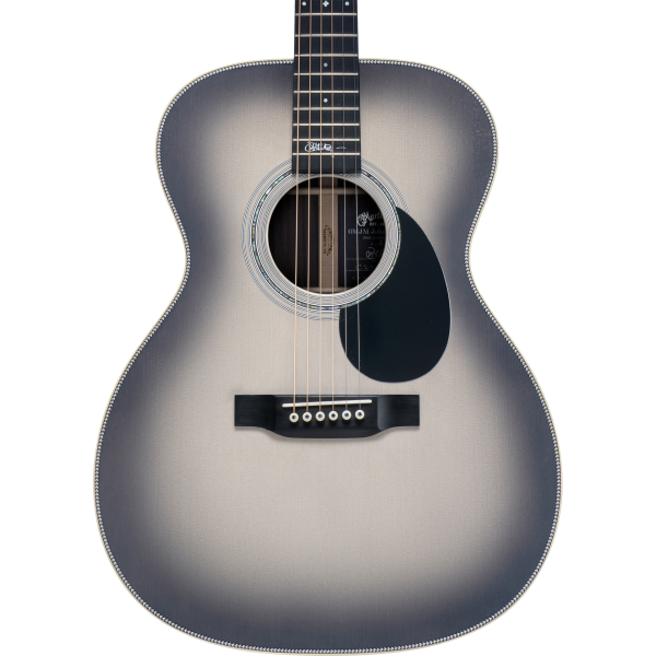 Martin OMJM John Mayer 20th Anniversary Acoustic Electric Guitar - Platinum Gray Burst Online now