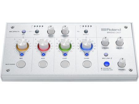 Roland BRIDGE CAST Dual-Bus Gaming Mixer Online Hot Sale