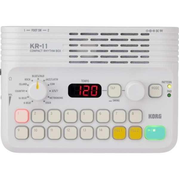 Korg KR-11 Compact Rhythm Box Hot on Sale