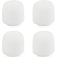 Shure Snap-Fit Lavalier Foam Windscreen (White, 4-Pack) Online Sale