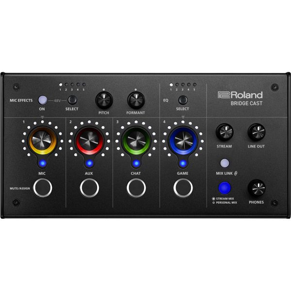 Roland BRIDGE CAST Dual-Bus Streaming Gaming Mixer Online Hot Sale