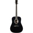 Martin D-35 Johnny Cash Acoustic Guitar - Black For Cheap