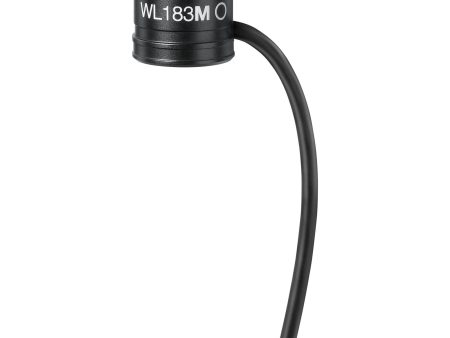 Shure WL183m Omnidirectional Lavalier Microphone with LEMO Connector - Black Online now