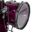 Ludwig Limited Edition Vistalite 3-Piece Shell Kit - Purple For Sale