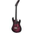 Kramer 84 HH Quilt Electric Guitar - Magenta Burst Sale