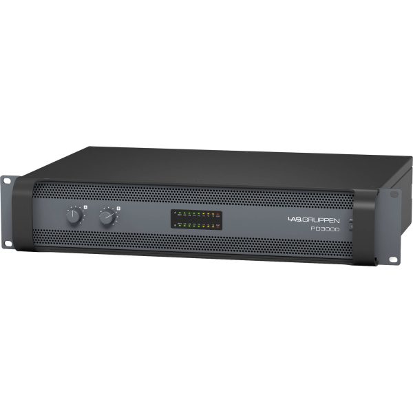 Lab Gruppen PD3000 Two-Channel 3000W Power Amplifier with SM-GO Power Management Supply