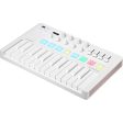 Arturia MiniLab 3 Compact MIDI Keyboard and Pad Controller - Alpine White Fashion