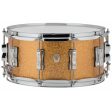 Ludwig Classic Maple 6.5x14 Snare Drum - Gold Sparkle For Discount