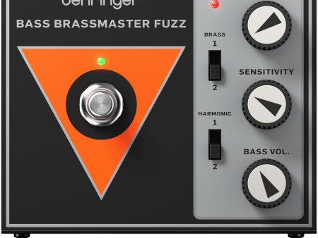 Behringer Bass Brassmaster Vintage  72 Octave Bass Fuzz Pedal For Cheap