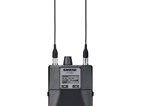 Shure P10R+ Wireless Bodypack Receiver - Frequency G10: 470 to 542 MHz on Sale