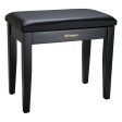 Roland RPB-100 Piano Bench with Storage Compartment (Satin Black) For Sale