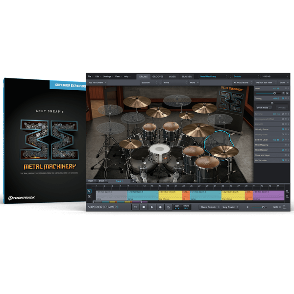 Toontrack Metal Machinery SDX on Sale