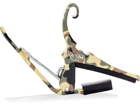 Kyser Quick-Change Guitar Capo for 6-string Acoustic Guitars - Camo 2.0 on Sale