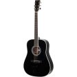 Martin D-35 Johnny Cash Acoustic Guitar - Black For Cheap