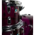 Ludwig Limited Edition Vistalite 3-Piece Shell Kit - Purple For Sale