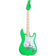 Kramer Focus VT-211S Electric Guitar in Neon Green For Cheap