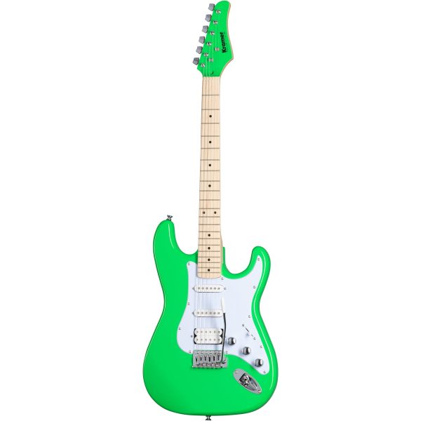 Kramer Focus VT-211S Electric Guitar in Neon Green For Cheap