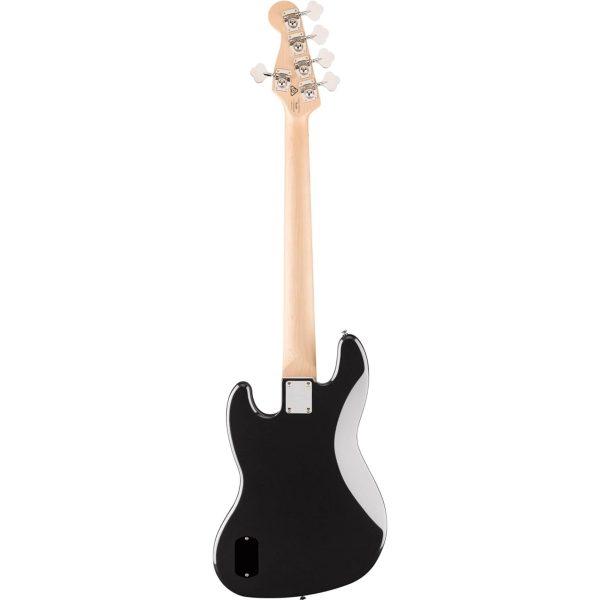 Squier Affinity Series Active Jazz Bass V - Black Metallic Online Hot Sale