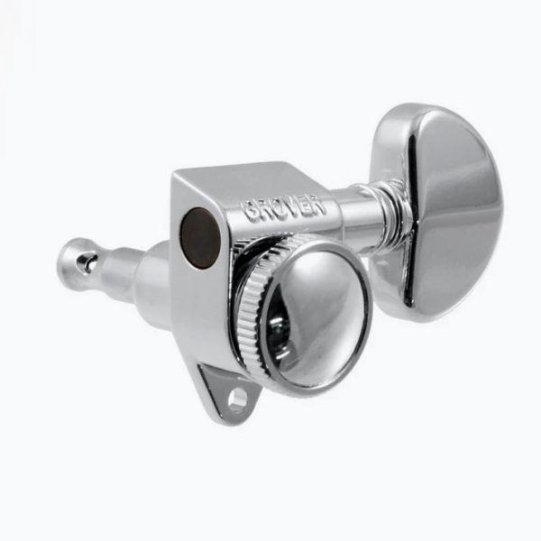 All Parts Grover 502 Series 3x3 Locking Tuners Chrome For Sale