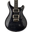 PRS 2024 Custom 24 Electric Guitar - Gray Black 10-Top Fashion