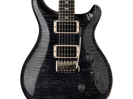 PRS 2024 Custom 24 Electric Guitar - Gray Black 10-Top Fashion