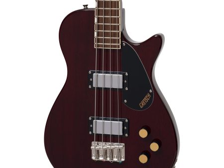 Gretsch Streamliner Jet Club Bass - Single-Cut, Laurel Fingerboard, Walnut Stain For Cheap