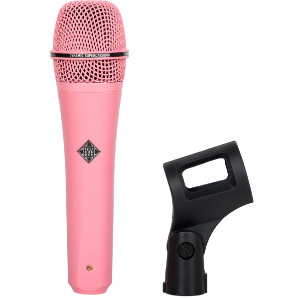 Telefunken M80 Supercardioid Dynamic Handheld Vocal Microphone, Pink For Sale