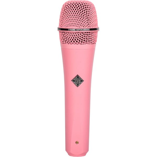 Telefunken M80 Supercardioid Dynamic Handheld Vocal Microphone, Pink For Sale