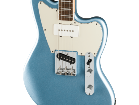 Squier Limited Edition Paranormal Offset Telecaster SJ - Laurel Fingerboard, Parchment Pickguard, Ice Blue Metallic Sale