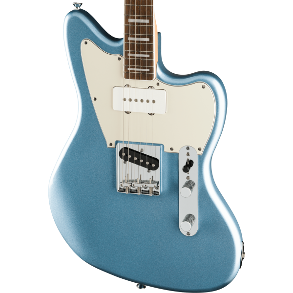 Squier Limited Edition Paranormal Offset Telecaster SJ - Laurel Fingerboard, Parchment Pickguard, Ice Blue Metallic Sale