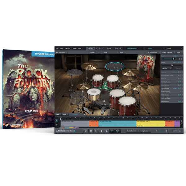 Toontrack The Rock Foundry SDX Discount