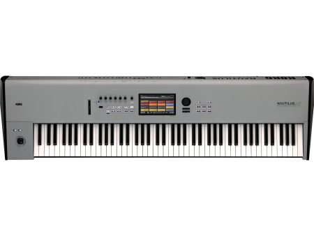 Korg Nautilus 88 AT 88 Key Workstation w  Aftertouch - Limited Edition Gray Fashion