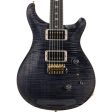 PRS 2024 Custom 24 Electric Guitar - Gray Black 10-Top Fashion