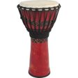 Toca SFDJ10RP Synergy Freestyle 10  Djembe Drum in Red Discount