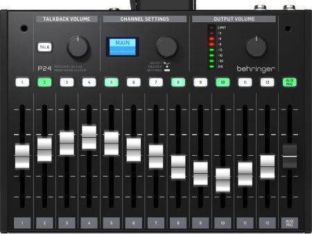 Behringer P24 Stage Connect Personal Monitor Mixer Discount